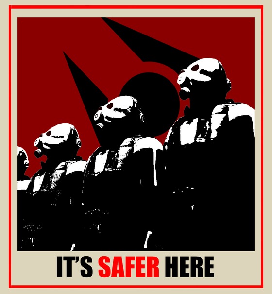 Combine Propoganda poster I made about 4 years ago
