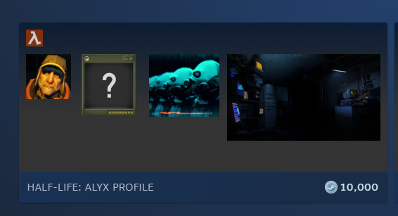 Valve finally offers you some more half-life goodies
behind 10k points of course, cause might as well be EA about it