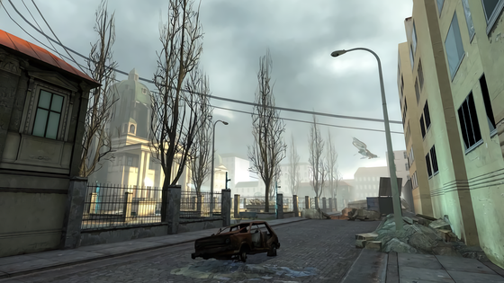 The cover image for HL2: Update upscaled from 720p to 1080p