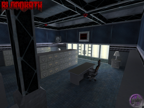 Another work in progress office screenshot from the same Half-Life: Particle Fusion map in the previous screenshots.
