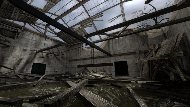 "Half-Life: Reflection" mod industrial ruins lvl