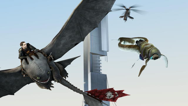Now, where did Freeman got this flying creature from?