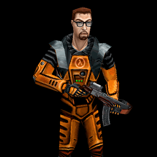 Definitive version of Gordon Freeman for Half-Life: Loop