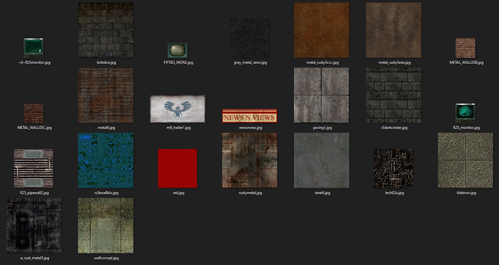 Recently got back into GoldSrc mapping.. and was upset to find out I apparently deleted all my old map projects. And with the Wadfather long dead, I can't even find most of the texture packs I used.

The only thing I've been able to recover is this selection of textures that I used, but I don't know where most of them are from. R25 is identifiable but I can't find a download source now. wallcorrupt is from the Asylum wad I was able to get off the Sven Coop mapping site. 