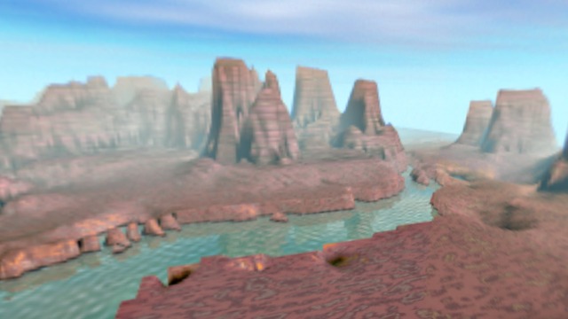 The Black Mesa desert