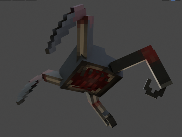 Poison Headcrab for Half-Life: Java Edition. Rendered in Blender with Cycles.