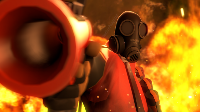 MEET THE PYRO (The rule allows anything Valve related so I posted this, enjoy)