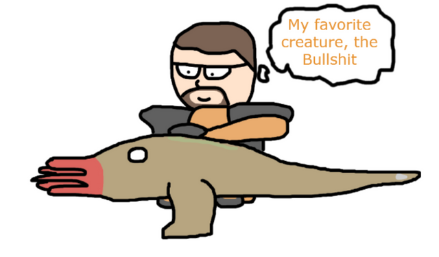 Here's Gorbo with his favorite animal. Bad Half-Life issue 2 is in the works right now as well.