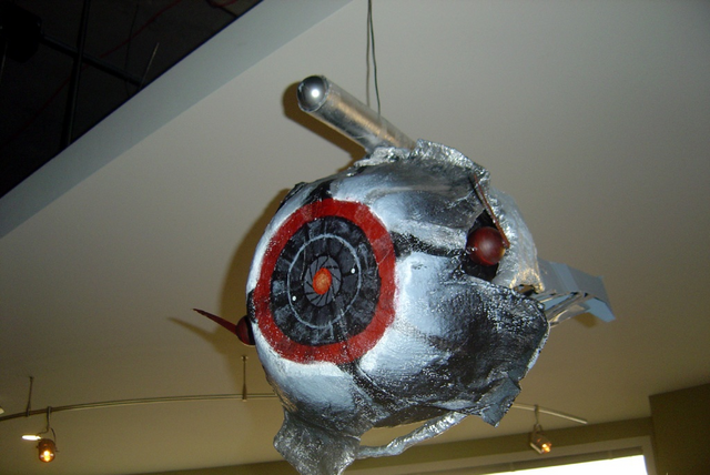 In the development of Half Life 2 as a goal and tradition, the team created a piñata scanner which would be hit when the game was finished. Unlike HL1's headcrab piñata, this time the closest thing to a Stun Baton was used, with Gabe Newell being the first to hit the piñata.