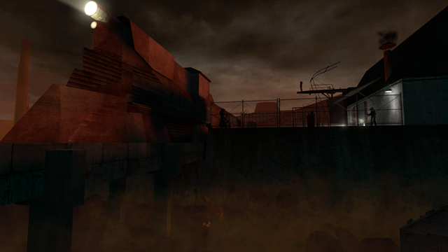A recreation I recently made of one of my favorite HL2 concept art.
btw, It is not supposed to be a perfect recreation.

Skybox made by Chief Smokey
Mod: Dark interval, credits to Cvoxalury and Shift.

