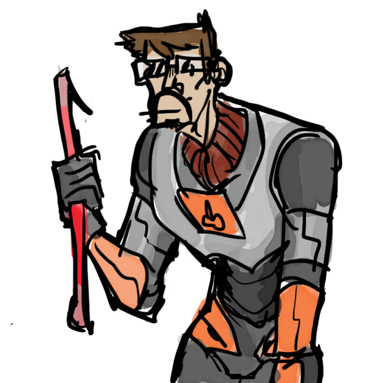 idk why I didn't post it, this is thing from beginning of 2021 but it still looks ....cool (for me)

#gordonfreeman