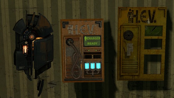HEV Chargers

Couldn't get a HL1 charger. Black Mesa close enough.