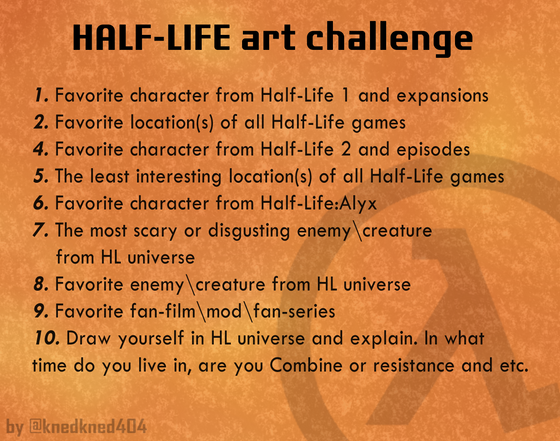 aw yeah half life art challenge >:O hard choosing between shephard and the security gaurds for #1, but adrians just too interesting. 

#adrianshephard 