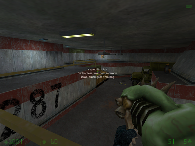 Did you know that Opposing Force has entire UTIL function just to display a randomized haiku on the screen?

For what reason? Dunno.

Bind the command "haiku" to a button via the console and press said key in-game, it will display a haiku built from a select amount of phrases provided in the code base.

(doesn't work in multiplayer)