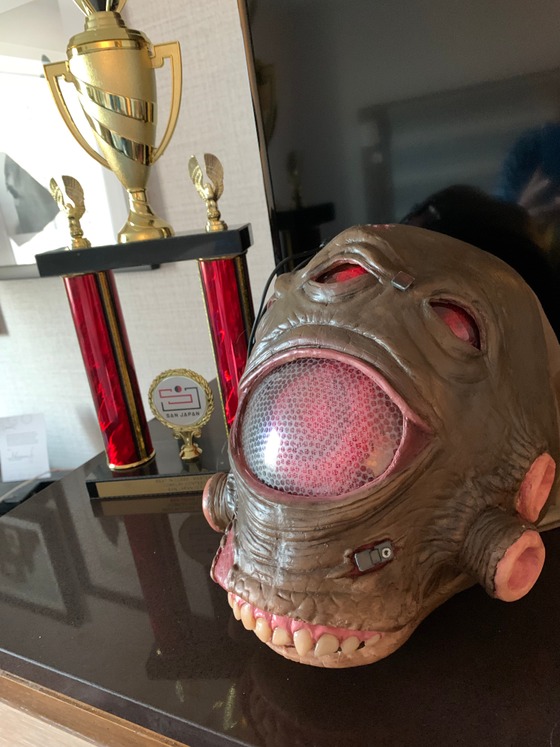 I got best master class award at San Japan for my Gary cosplay, my second vortigaunt cosplay