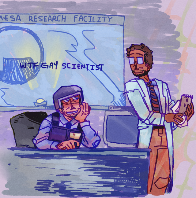 some more old art from a couple months back that i neglected postin 

#barneycalhoun #gordonfreeman #benry #hlvrai 
