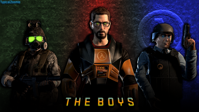 Some Half-Life Artwork i made(the boys artwork is the one that i just finished yesterday).