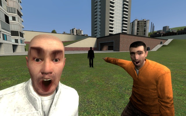 We found the spooky guy from gm_construct
#gmod

