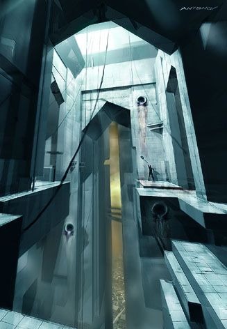 The beta citadel's interior looks so much like liminal spaces.