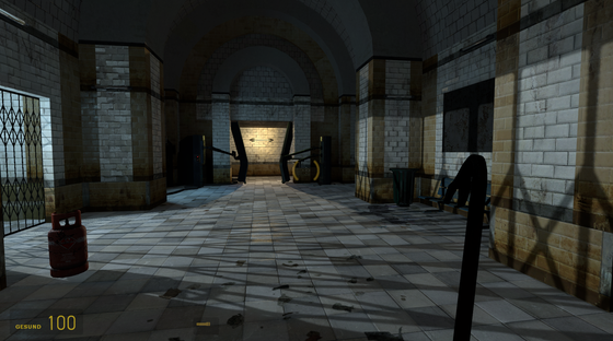 "Half-Life²: Reflection" mod - subway lvl.
(With Parallax Corrected Cubemaps & dynamic lighting)