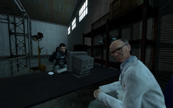 Last night I had a dream in which I took some screenshots from Portal 2, Half Life Alyx and other games made by VALVe. 

After that, I traveled back in time to the year 2001. Then I uploaded those screenshots on the internet as I sat in my chair and read all of the comments, which were full of confusion.

So I decided to make a meme/fan art of that dream I had.