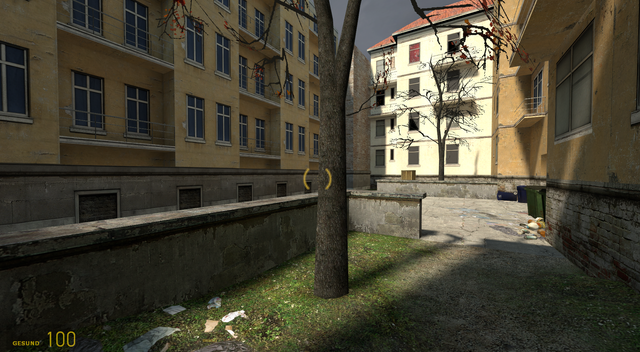 "Half-Life²: Reflection" mod - Streetwar lvl

First art pass.