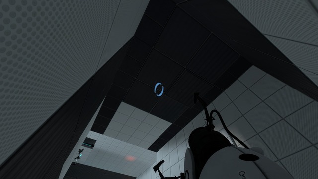 While safety is one of many Enrichment Center goals, the Aperture Science High Energy Pellet, seen to the left of the chamber, can and has caused permanent disabilities such as vaporization. 

Please be careful.
https://imgur.com/gallery/HDe8zan