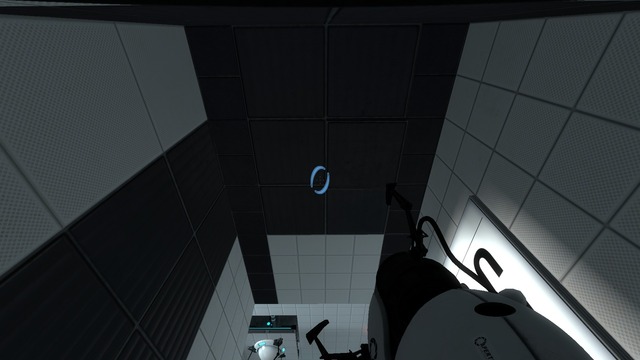 While safety is one of many Enrichment Center goals, the Aperture Science High Energy Pellet, seen to the left of the chamber, can and has caused permanent disabilities such as vaporization. 

Please be careful.
https://imgur.com/gallery/HDe8zan