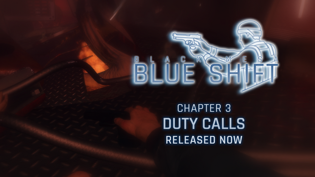 We don't have time to fool around. Get your suit on, we’ve received two missions, Freeman!

Mission 1:

HECU Collective's Blue Shift Chapter 3: Duty Calls is already out. Lots of great additions, including a new UI called BSQtUI, full XBOX controller support, and some additional features and fixes in Chapter 2: Insecurity.

Chapters 1 & 2 have been hit with some Freeman-approved updates you should be sure to check out as well before you play the 3rd chapter!

You can download the mod here: https://bit.ly/3xHWmAf

Mission 2:

ModDB is back again for an incredible 20th time with the 2021 Mod of the Year awards. As they do every year, now's the time to look back and give talented mod makers the gratitude they deserve for their creativity throughout 2021.

This is a department-wide effort! Let us all support and vote Black Mesa: Blue Shift as our Mod of the Year!

Cast your votes here: https://www.moddb.com/mods/black-mesa-blue-shift-remake