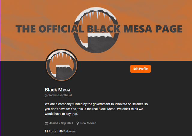 Its getting pretty chilly outside the black mesa facility so if you happen to be walking about topside we recommend you wear a coat. All the paths are salted incase of any snow or ice, and the facilities temperature will be put up a few notches until the weather improves. Stay safe and stay warm!