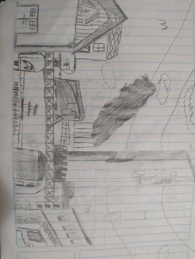 Old unfished sketch someone made here of a Citadel a few months ago.
