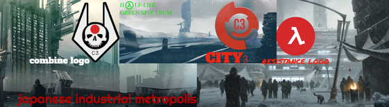 City 3 for my fanfiction story "Half-Life: Green Spectrum". I just wanted to show how it might look like City 3.