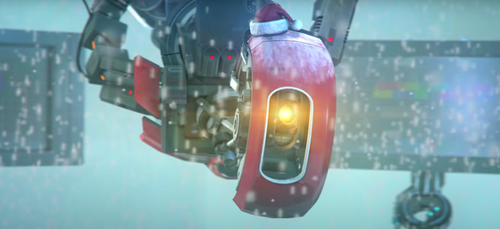 Since everyone is getting into the Christmas Spirit, I was wondering if somebody can make a Portal 2 mod which makes GLaDOS look like how she appears in "It's Beginning To Look A Lot Like Science".

(The Christmas hat is not completely necessary)