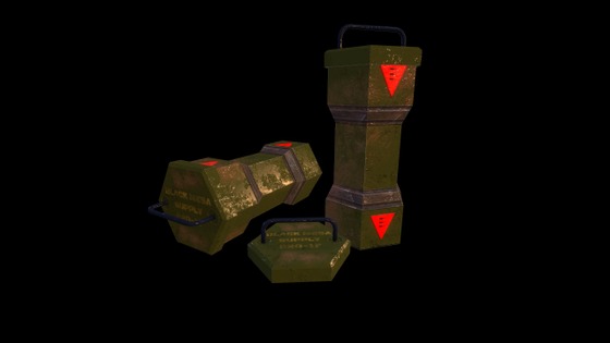 Day eight of Ten Days of Bar Raising - another prop for Maxwell's lab, this time the ammo cylinder from Half-Life! Any useful ammunition is long since plundered, but they're useful for storing other goods around the lab.

Today's shout-out - Entropy: Zero - Uprising, a great mod-of-a-mod that builds upon the unique foundation laid by EZ in a great way. Give 'em some love: https://www.moddb.com/mods/entropy-zero-uprising