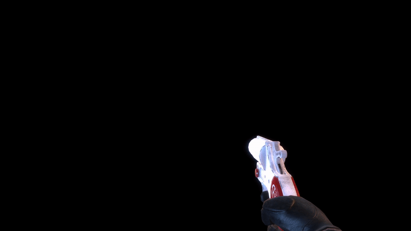 The final day of Ten  Days of Bar Raising - the reload animation (plus particles) for our flare gun! 