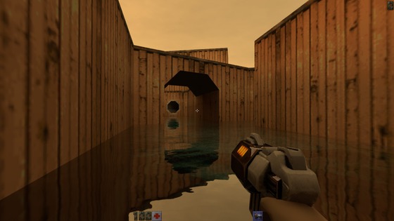 Half-life in Quake 2 rtx