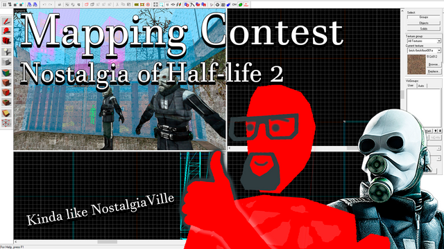 My First mapping contest.
A kind of spiritual successor to Nostalgiaville. All about being nostalgic of Half-Life 2.
The Judges will be me
No prizes involved, but you can always learn something new or at least earn some bragging rights.
Read the details here: https://1drv.ms/w/s!An7LsiA9EUe9xw1P-az4SFByAAAG?e=9PXXss