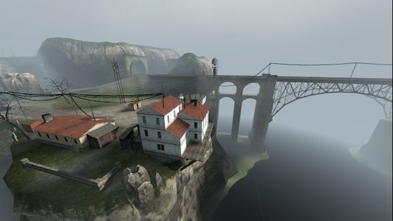 My favorite chapters in Half-Life 2 have got to be Highway 17 and Sandtraps.  The feeling of driving alone through empty roads with abandoned vehicles scattered throughout, exploring abandoned homes and resistance outposts.
All with the weirdly calming foggy coastal scenery, combined with the ambiance of the ocean.
The inclusion of ambient music like "Lab Practicum" and "Highway 17" only amplify these feelings. Plus, I really enjoy driving segments in games.