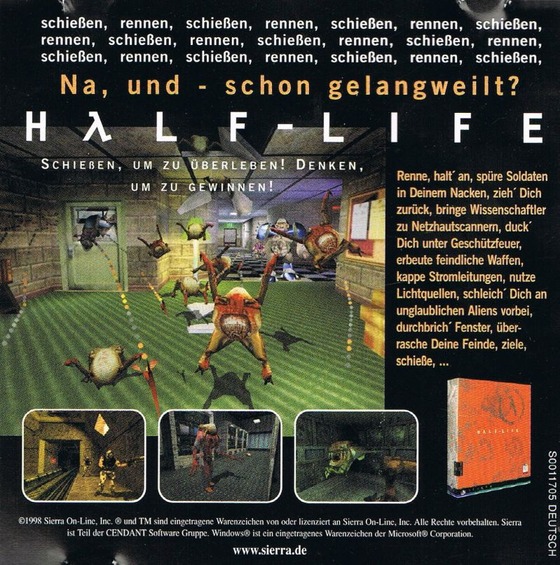 Apparently the European release of SWAT 2 contains an HL ad in the jewel case that contains an undocumented pre-release Apprehension screenshot. Neat!

(Photo shameless taken from MobyGames.)