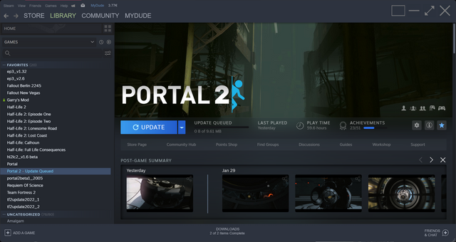Portal 2 Update?