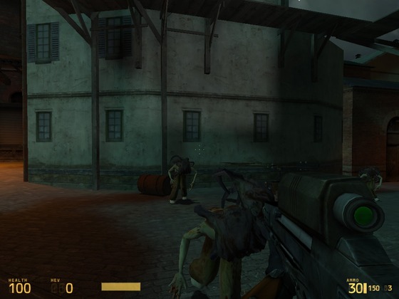 Here's a recently-discovered HL2 screenshot, likely from 2002.

Something worth of note is the poison zombies depicted in this image.