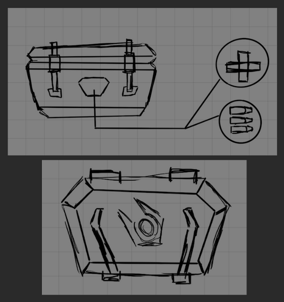 Combine Supply Crate
Its a small 3D project ive been working on...
I'm expanding the combine arsenal and equipement
Hope you like it ^^
#3d