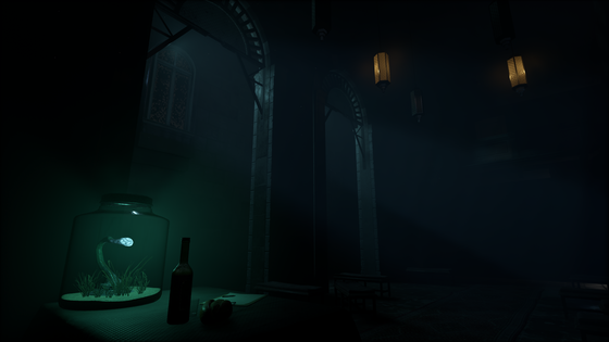 Neuro-Dose, Work in progress. Some early screens of the church interior.
Last pic is a different POV of broken xen 