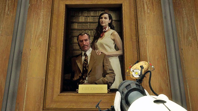 Exploring Valve Archive, part 14.

valvearchive.com>archive>Portal>Portal 2>Other>Reference Photos>
combineoverwiki.net>wiki>Caroline>

Did you know: after casting calls failed to find the perfect face for Cave and Caroline, Valve would turn back to their own staff for inspiration? Pictured above, Cave's likeness is actually based upon Bill Fletcher, Valve's lead animator for Portal 2 and other projects. Similarly, Caroline's is based upon Laura Dubuk, an independent contractor to Valve for environment art and creation. 

The two would would later cosplay as their counterparts at Comic-Con 2012, where they took photos with fans and other Valve employees (the one holding the Wheatley plush above is Karen Prell, lead animator for Wheatley and other Portal 2 robots).