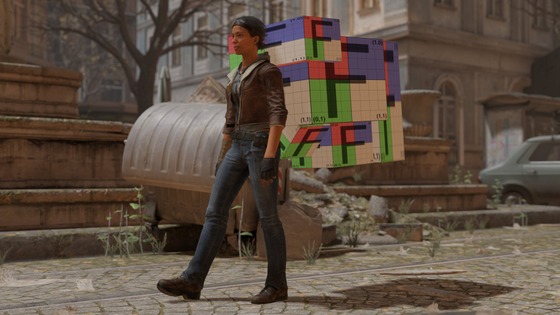 It's the second anniversary of Half Life Alyx's release so here's a fun fact: This is the backpack geometry you carry around throughout the whole game.
