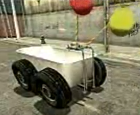 𝗦𝗢𝗨𝗥𝗖𝗘 𝗩𝗘𝗛𝗜𝗖𝗟𝗘 𝗢𝗥𝗜𝗚𝗜𝗡𝗦: Garry's Mod

The "Bath Car" seen in promotional artwork for Garry's Mod is modeled after a generic bath tub of unknown origin, with four tires crudely attached to the tub on the sides, and usually a driver's seat inside the tub for the driver.
Depending on your preference, this vehicle can be powered by either thrusters, hover balls, or balloons.

#sourcevehicleorigins #aprilfools