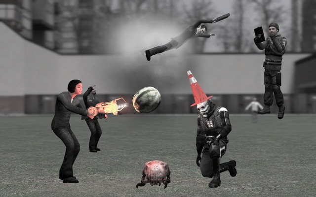 GMod with my old friends. 
Looking back this was pretty nostalgic. We played a lot of GMod around 2011 and 2012. I was freaking 14/15 years old.

Originaly created on 7th of September 2013.

Oh how times have changed.