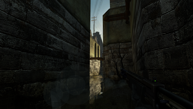 Hello, I have ported and improved the map "canals_01_14" from the beta for the mod "Coterminus". 
For this occasion, I tried to give it a style more similar to the final version.

https://www.moddb.com/mods/coterminus/addons/improved-leak-canals-map

(It will probably be visually improved in the future.)