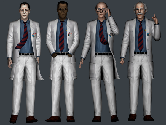 A remake of the original Scientists, using the PS2 models from Gearbox.