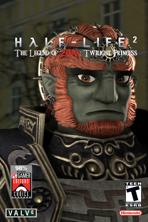 "The right man in the wrong place can make all the difference in the world."
-Ganondorf as The G-Man, 202x

A sequel for the "Half-Life: The Legend of Zelda - Ocarina of Time", Half-Life 2: The Legend of Zelda - Twilight Princess now reintroduces players to a brave new world. Join Doctor (Wolf) Link Freeman in this innovative sci-fi & fantasy crossover as he fought the forces of the evil Combine Overworld lead by Doctor Zant Breen, which is secretly controlled by Ganondorf The G-Man, accompanied by several key characters such as Midna Vance, Zelda Calhoun, Eli Maxwell, Captain Rusl Vance, and others but equally important characters!


Gameplay features :
1. Play as a theoretical physicsist who also could sword fight and transform into a wolf magically for some reason.
2. Partner who is a little imp girl capable of doing bothmagical things and mechanical things while being quirky.
3. Etc etc (too lazy lol)

#SourceFilmmaker #HalfLife2 #crossover #fanart
#Valve #CommunityCreations
